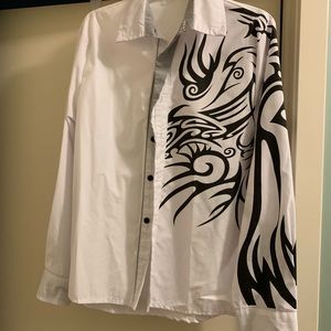 Men’s dress shirt western